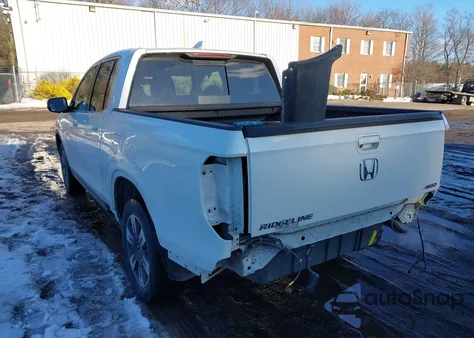 2019 Honda Ridgeline Rtl-T z USA, uszkodzony, nr VIN 5FPYK3F67KB022115